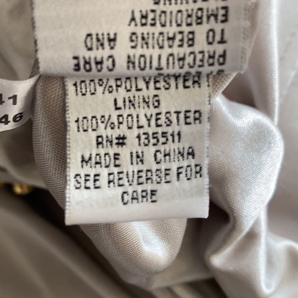 COLORS STRAPLESS WEDDING FORMAL PROM GOWN DRESS 1541 12 NEW BRIDESMAID - Picture 13 of 13